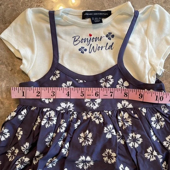 French Connection 2 Piece Dress Size 2T NWT - Picture 11 of 12